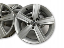 Laden Sie das Bild in den Galerie-Viewer, 4x Alufelge 16 Zoll 6.5" 5x112 46ET 5G0601025BN VW Golf VII Touran I Jetta Caddy FEL8601120318kz