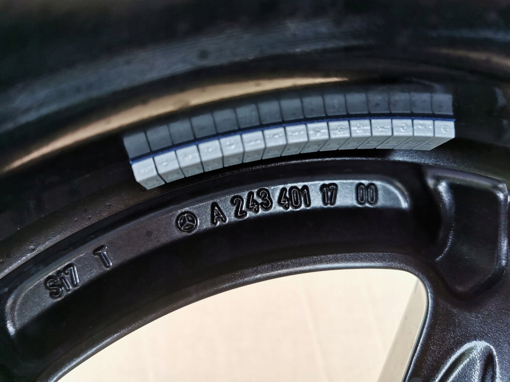 1x Alufelge 18 Zoll 7.5" 5x112 53 5ET A2434011700 Mercedes-Benz Eqa H243 FEL7727101234qw
