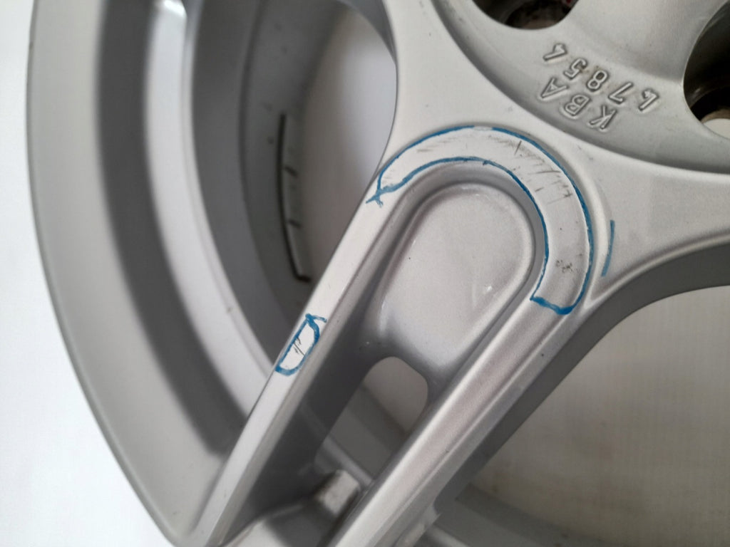 1x Alufelge 16 Zoll 6.0" 5x100 45ET Glanz Silber 0130248001 VW Rim Wheel FEL1357533275sf