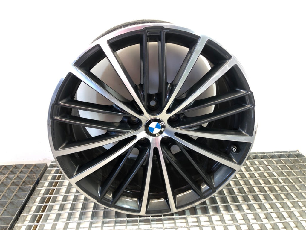 1x Alufelge 19 Zoll 9.0" 5x120 44ET Glanz Graphit 6894840 BMW 1 Mg Rim Wheel FEL7934471043bw