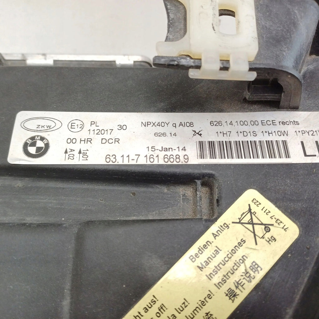 Frontscheinwerfer BMW 3 E91 E90 7161668 Rechts Scheinwerfer Headlight SCH3049573859uj