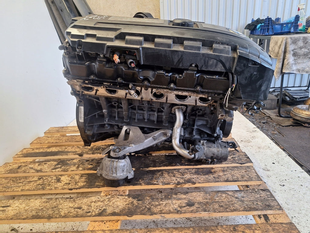 Motor BMW E60 E90 N53B30A 3.0 Benzin Engine Unkomplett