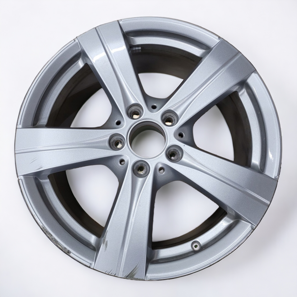 1x Alufelge 17 Zoll 8.0" 5x112 49,5ET A2064014600 Mercedes-Benz Rim Wheel