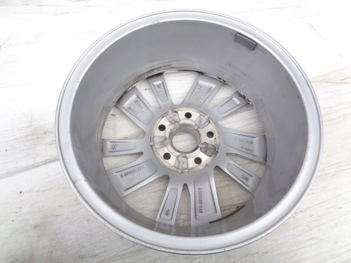 1x Alufelge 16 Zoll 6.5" 5x112 48ET Glanz Silber 5TA601025Q VW Touran Rim Wheel FEL2450316348dq