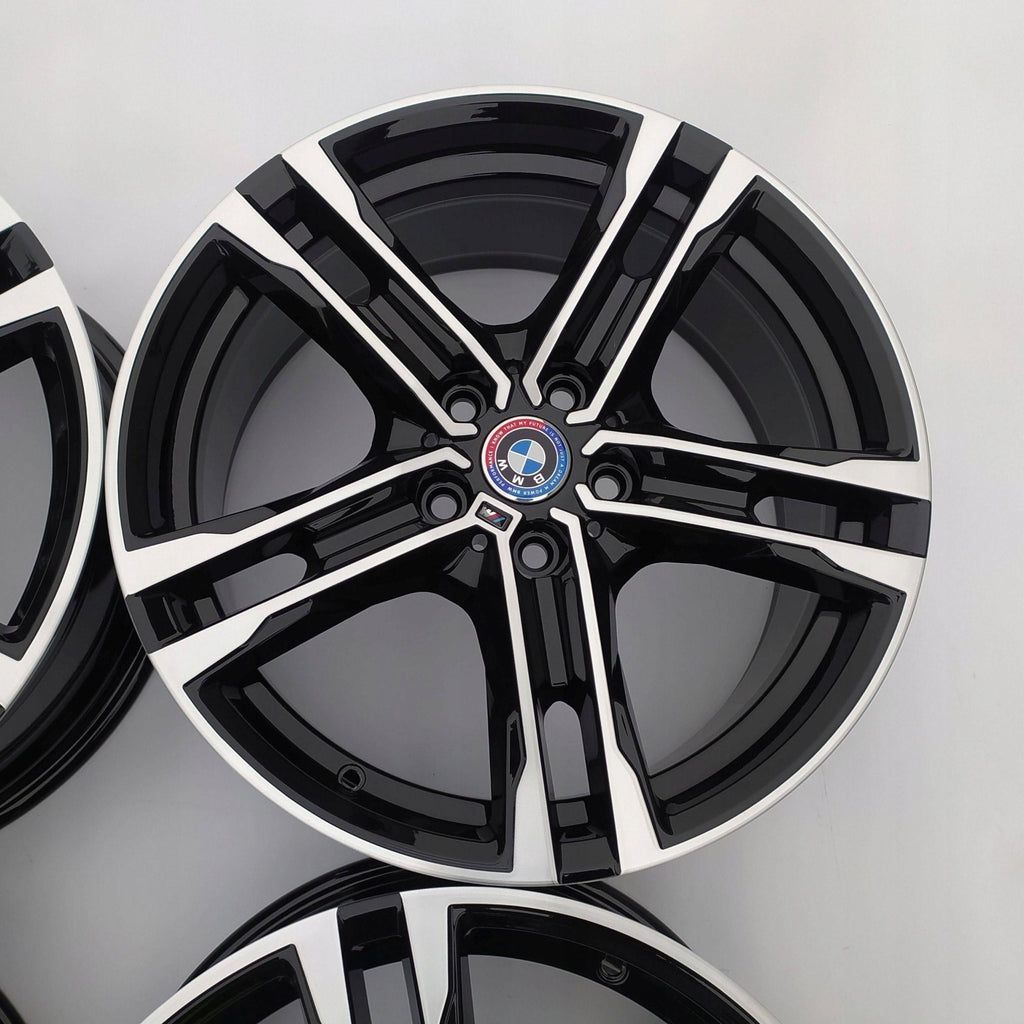 4x Alufelge 18 Zoll 8.0" 5x120 57ET Glanz 8092352 BMW F44 1 F40 Rim Wheel FEL9041942054ce