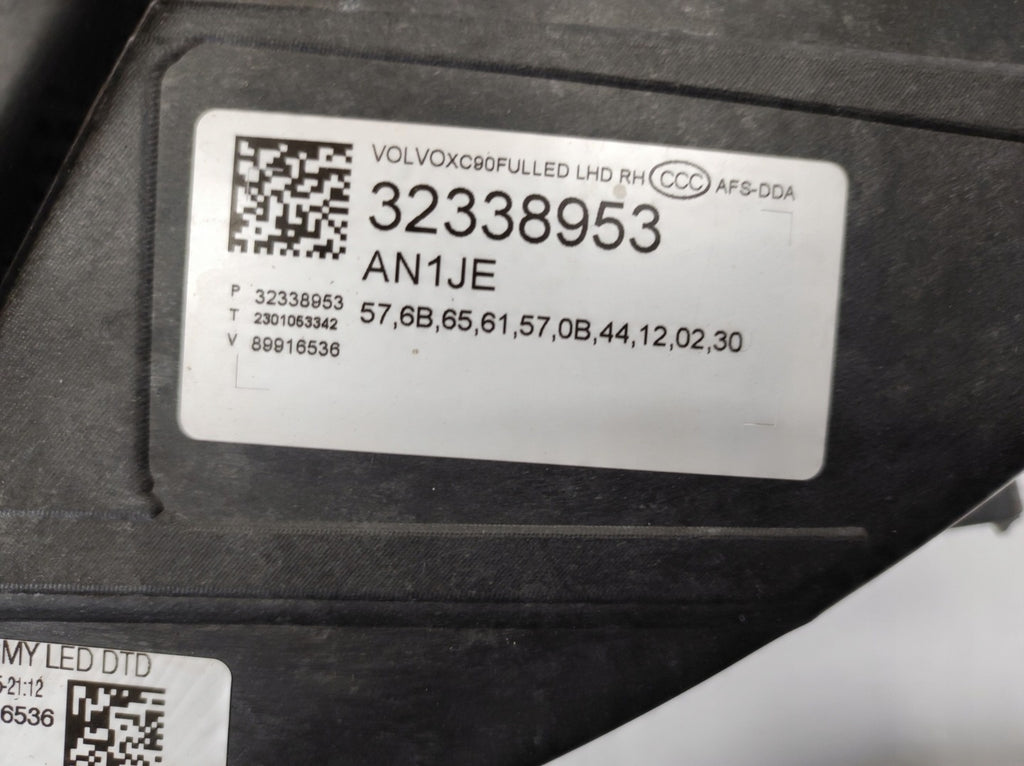 Frontscheinwerfer Volvo Xc90 II 32338953 Rechts Scheinwerfer Headlight
