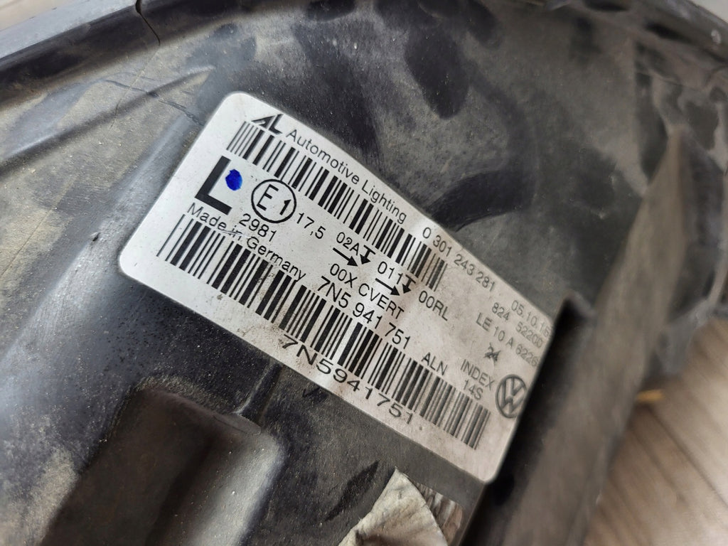 Frontscheinwerfer Seat Alhambra 7N5941751 Xenon Links Scheinwerfer Headlight SCH8935321580so