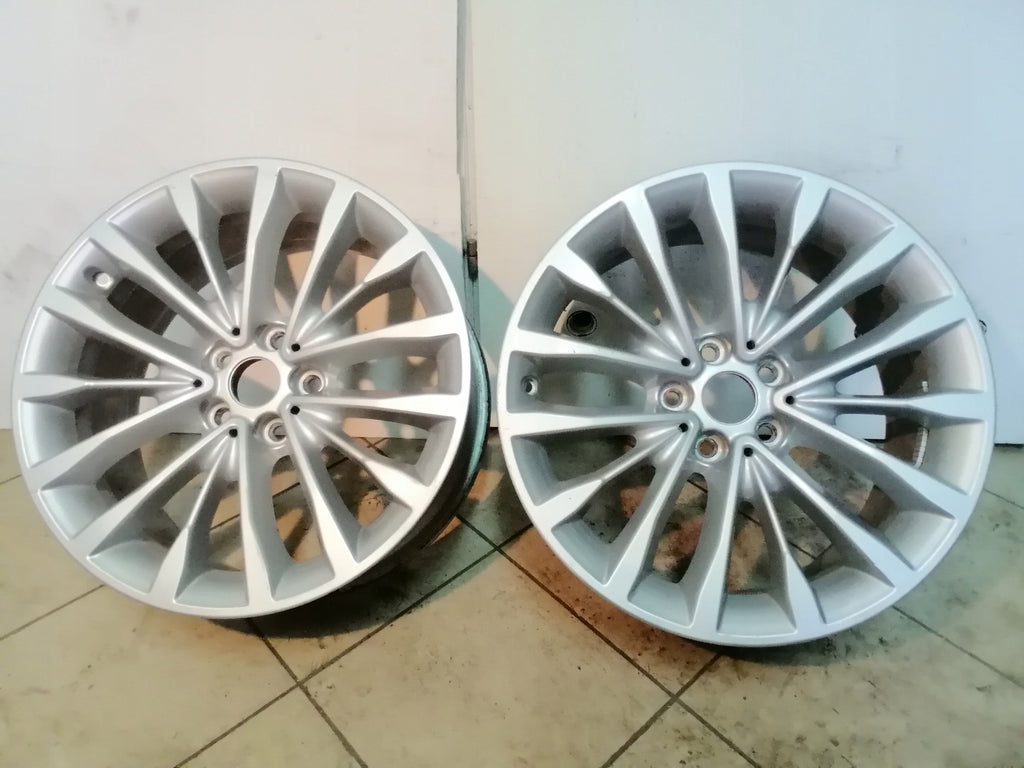 1x Alufelge 18 Zoll 8.0" 5x112 30ET Glanz Silber 6863418 BMW 5 G31 G30 Rim Wheel FEL8283376867vl