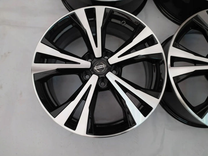 4x Alufelge 18 Zoll 7.0" 5x114.3 40ET HV03BMB94 Mg X-Trail I Rim Wheel FEL5378775392eq