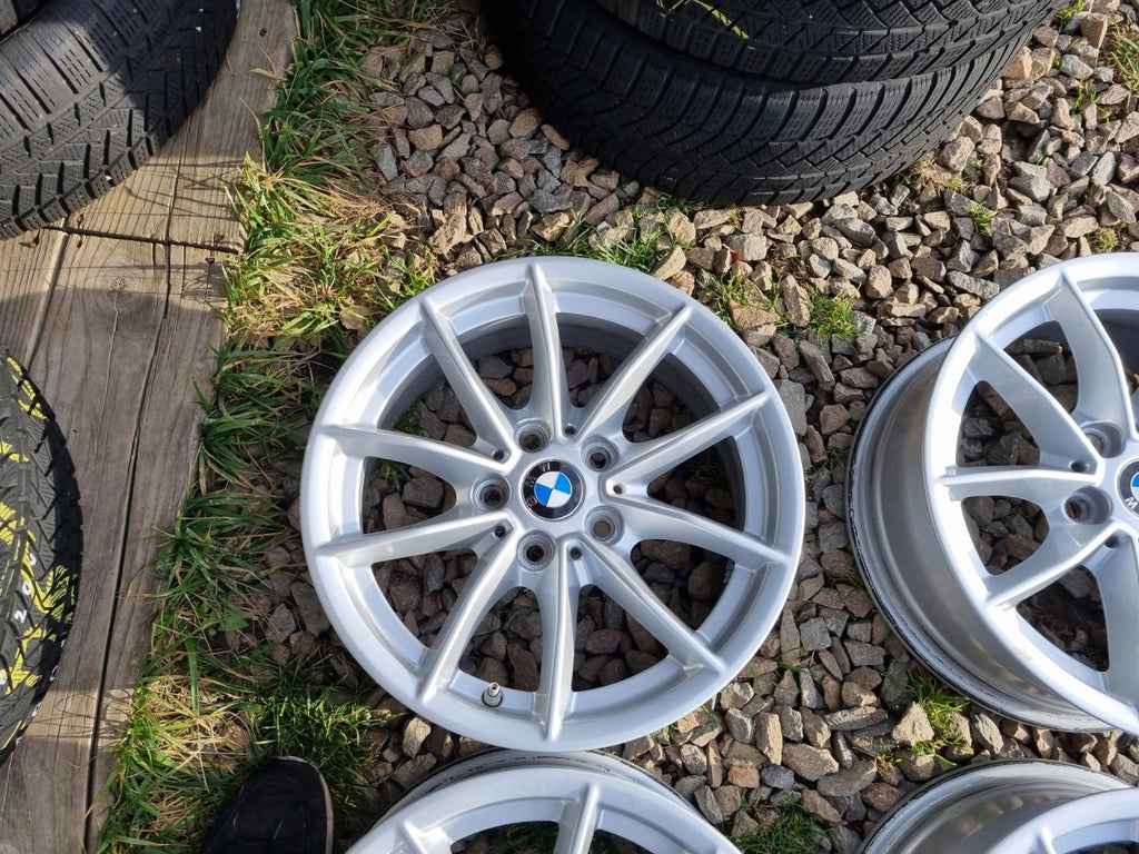 4x Alufelge 16 Zoll 6.5" 5x112 22ET Glanz Silber 6876921 BMW 3 Rim Wheel FEL8763756965ny