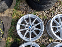 Laden Sie das Bild in den Galerie-Viewer, 4x Alufelge 16 Zoll 6.5" 5x112 22ET Glanz Silber 6876921 BMW 3 Rim Wheel FEL8763756965ny