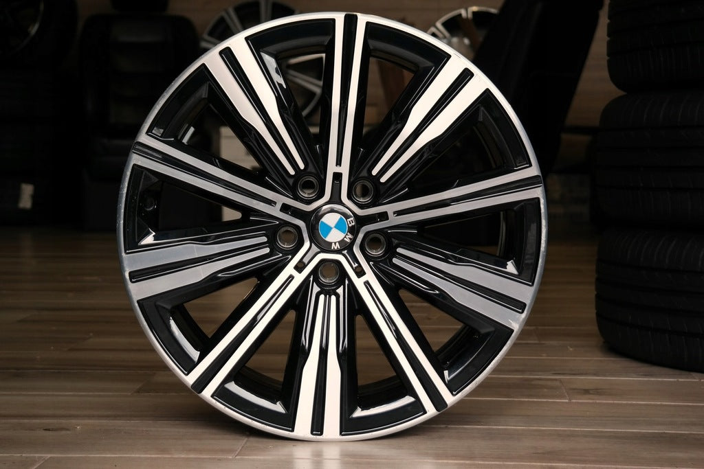 1x Alufelge 18 Zoll 7.5" 5x112 25ET Glanz Schwarz 6883524 BMW G21 G20 Rim Wheel FEL6175896945kf