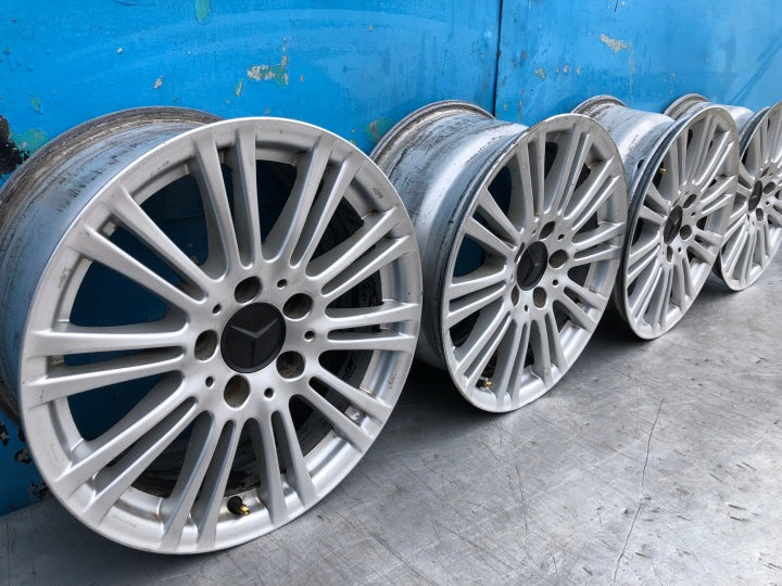 4x Alufelge 16 Zoll 7.5" 5x112 45 5ET A2124010702 Mercedes-Benz W211 W204 W203 FEL3267026031yj