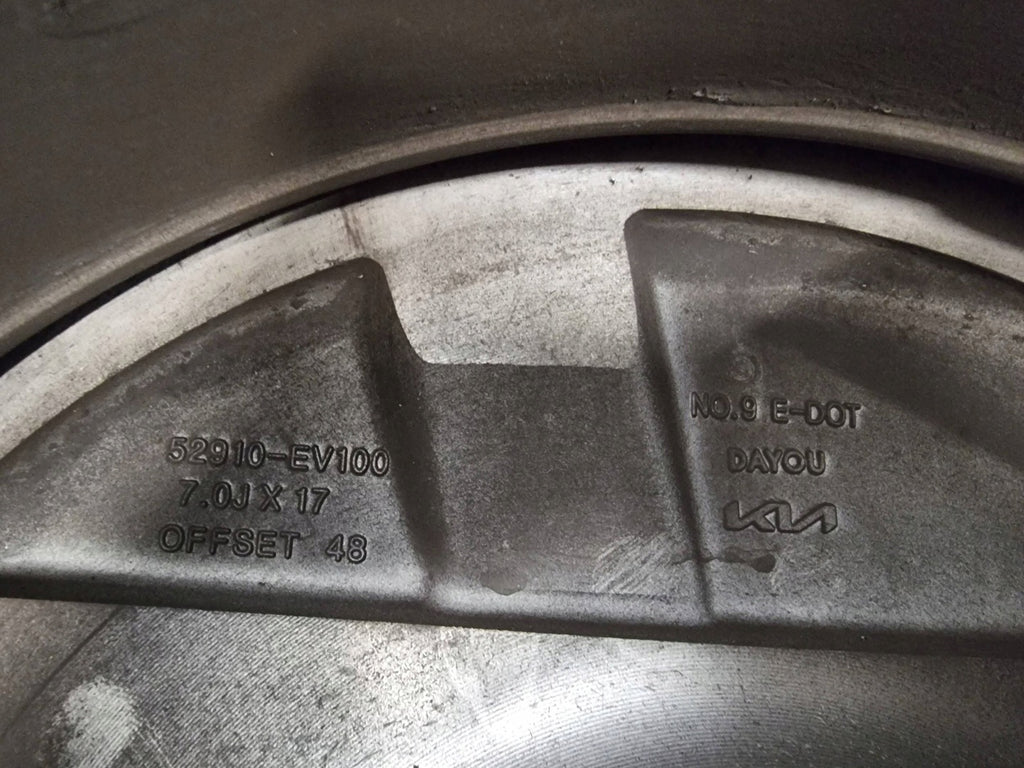 1x Alufelge 17 Zoll 52910-EV100 Kia I Rim Wheel FEL3470241501bz