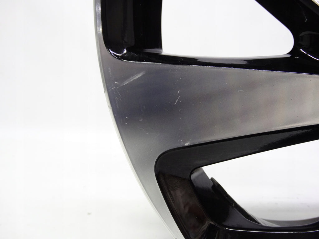 1x Alufelge 17 Zoll 5.0" 4x100 40ET Glanz Schwarz CMS1210-1 Toyota Aygo X FEL4816115071qj