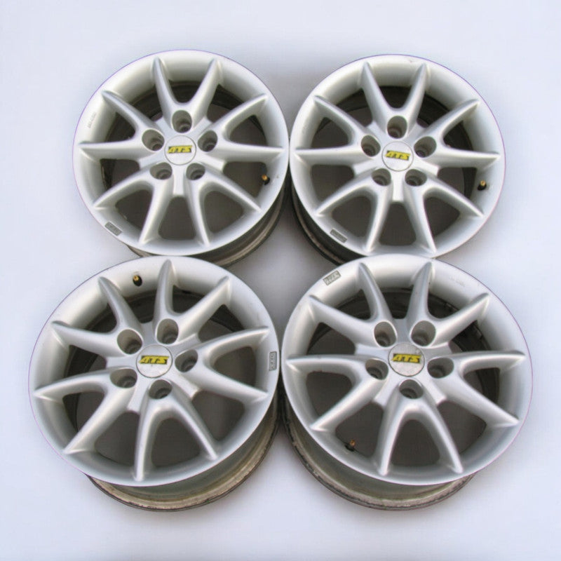 1x Alufelge 15 Zoll 7.0" 5x112 38ET Glanz Silber Audi Rim Wheel