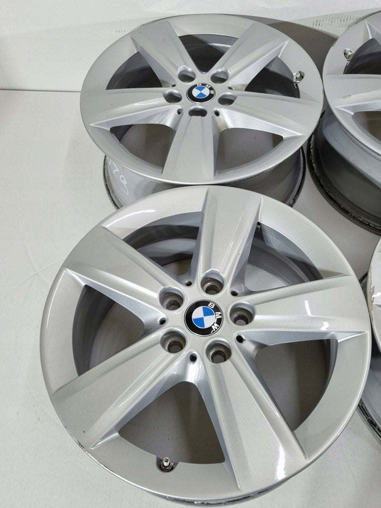 4x Alufelge 17 Zoll 7.5" 5x112 54ET Glanz Silber BMW6855087 BMW Rim Wheel FEL6443871140bd