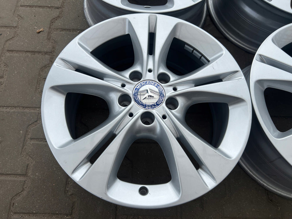 4x Alufelge 17 Zoll 7.0" 5x112 A2054014300 Mercedes-Benz W205 A205 Rim Wheel FEL5426937371yv