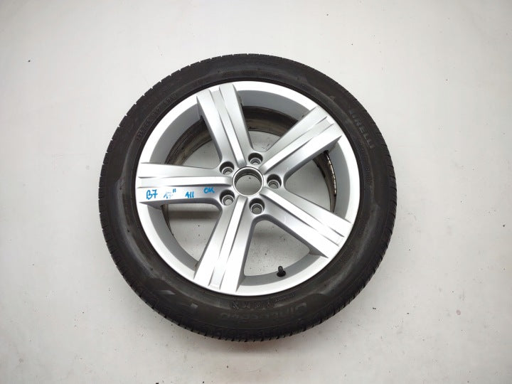 1x Alufelge 17 Zoll 7.5" 5x112 47ET 3AA601025E VW Scirocco Passat B7 Rim Wheel FEL3791654076ph