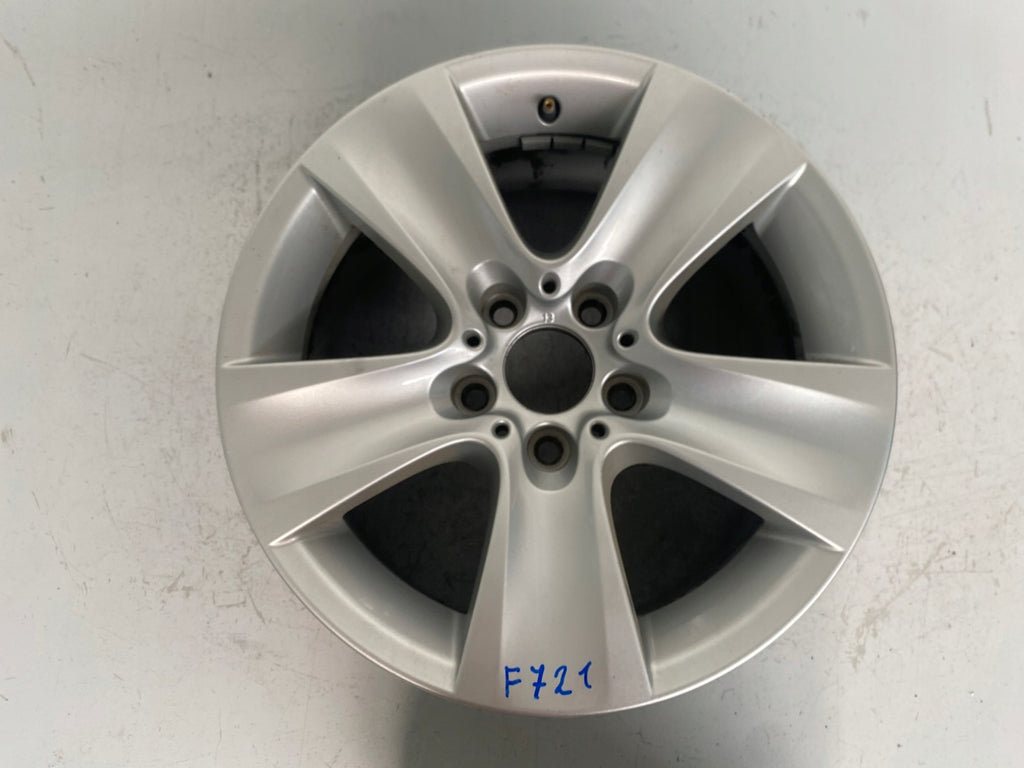1x Alufelge 17 Zoll 8.0" 5x120 30ET Glanz Silber 6790172 BMW F11 F06 F10 FEL7129943103hl