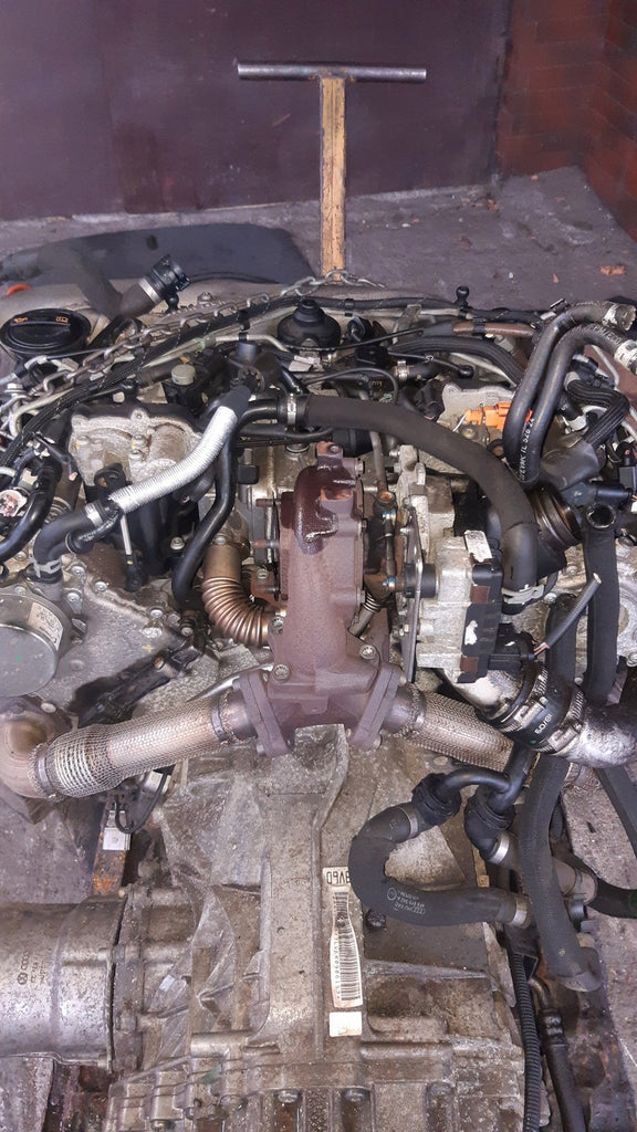 Motor Audi CAN 2.7 TDI 193TKm 2009 Diesel Engine Unkomplett