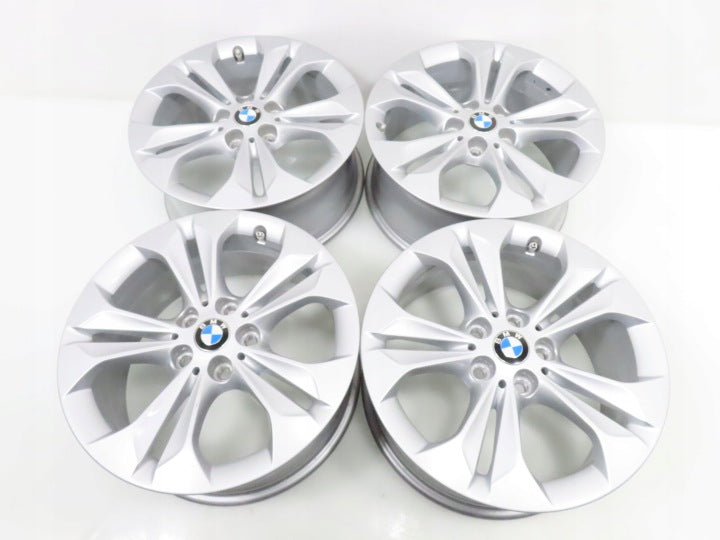 4x Alufelge 17 Zoll 7.5" 5x112 52ET Glanz Silber 6856065 BMW X1 F48 Rim Wheel FEL8573623541hp