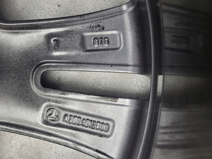 1x Alufelge 19 Zoll 8.5" 5x112 56 5ET A2054012800 Mercedes-Benz S205 W205 FEL8522219047va