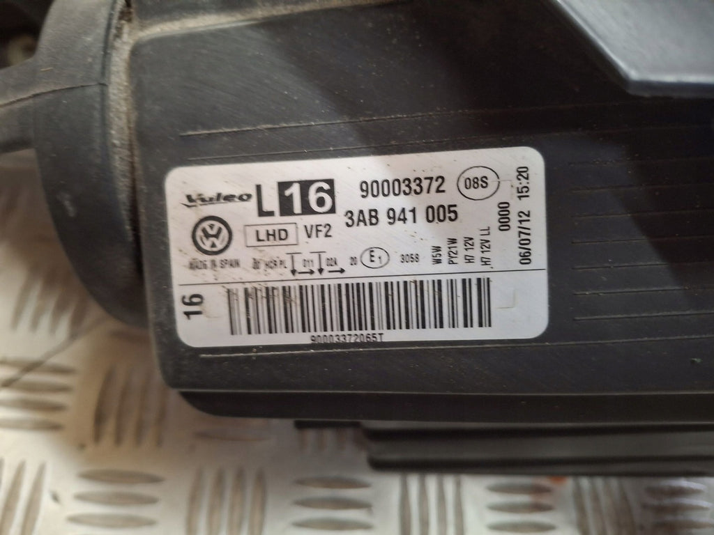 Frontscheinwerfer VW Passat B7 3AB941005 90003372 Links Scheinwerfer Headlight SCH7790959137po