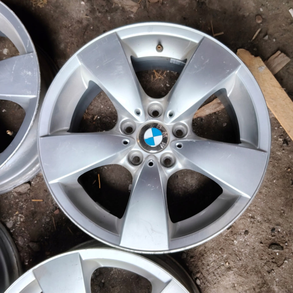 4x Alufelge 17 Zoll 7.5" 5x120 20ET Glanz Schwarz 6762001 BMW E60 E61 Rim Wheel FEL4685060102mp