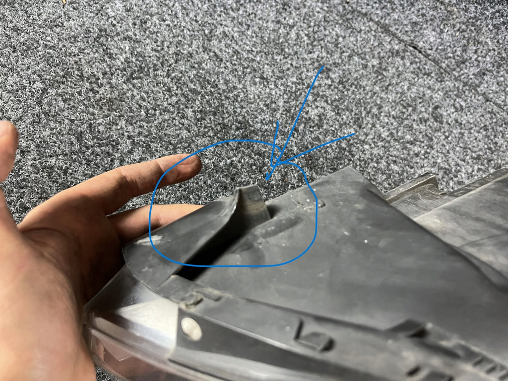 Frontscheinwerfer Citroën C5 9661316680 Xenon Links Scheinwerfer Headlight