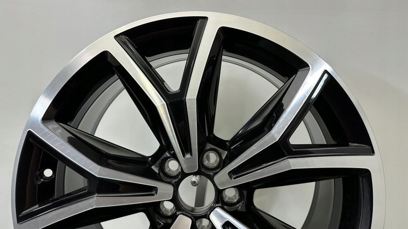 1x Alufelge 18 Zoll 7.0" 5x100 39ET Glanz Schwarz 2GM601025F VW T-Cross FEL8279155113yb