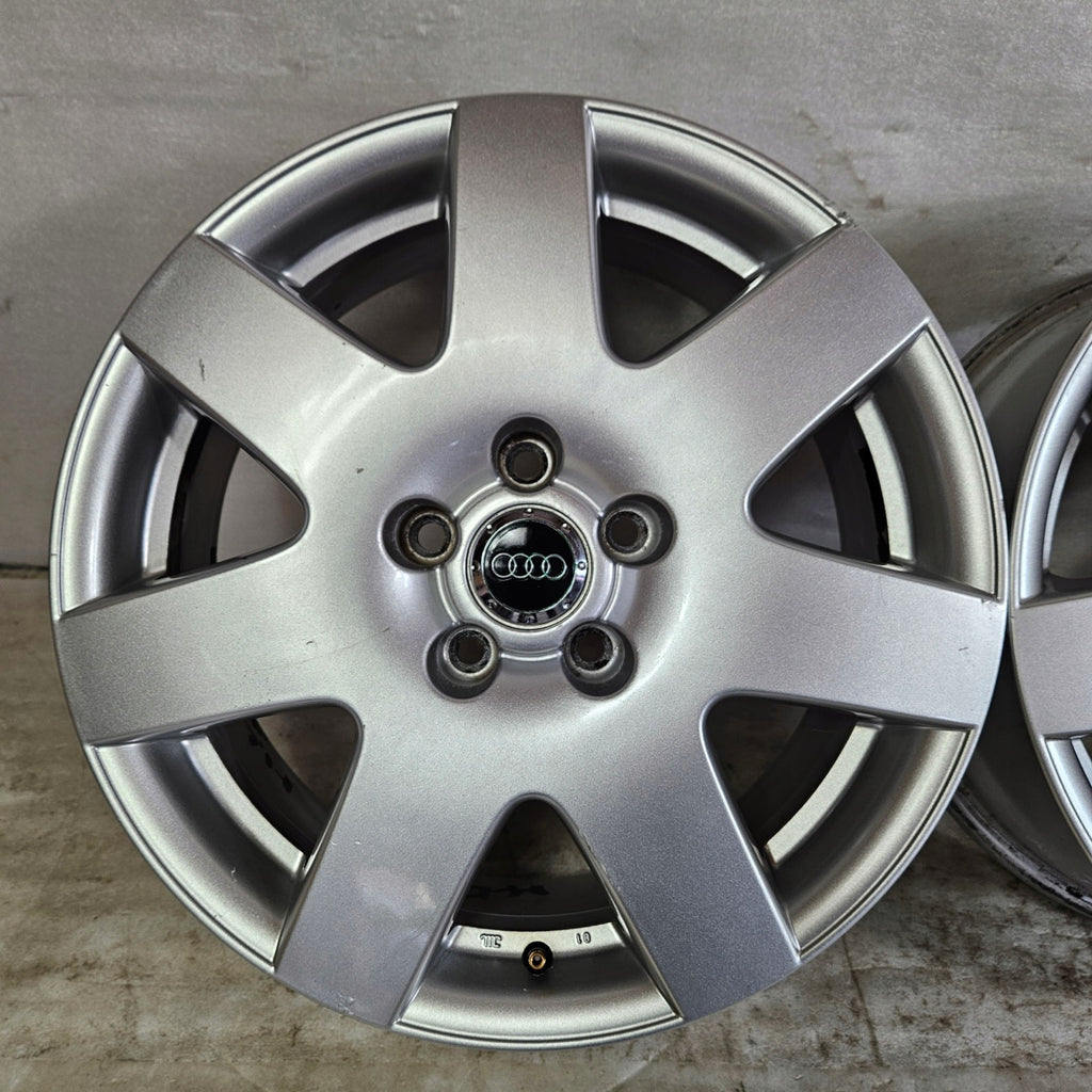 4x Alufelge 17 Zoll 7.0" 5x112 45ET 3B0071492 Audi A4 B6 B7 Passat Beetle Sharan FEL1142361066om