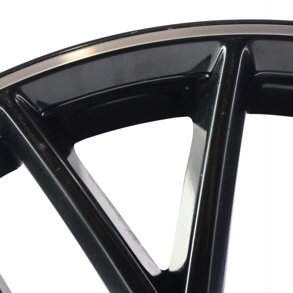 1x Alufelge 19 Zoll 9.0" 5x112 33ET Glanz Schwarz 8T0601025DL Audi A5 Rim Wheel FEL2612783554ir
