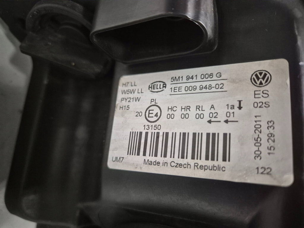 Frontscheinwerfer VW Golf V Plus 5M1941006 Rechts Scheinwerfer Headlight SCH5690869364de