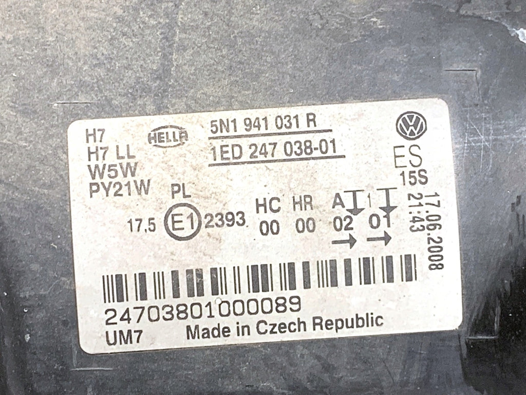 Frontscheinwerfer VW Tiguan 5N1941031R FALSE Scheinwerfer Headlight SCH1042459281jz