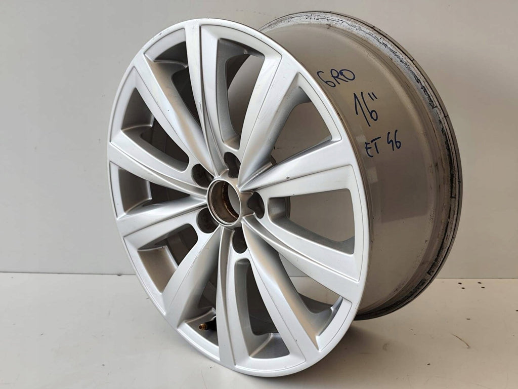 1x Alufelge 16 Zoll 5x100 6R0601025 VW Polo Rim Wheel FEL7779104106rq