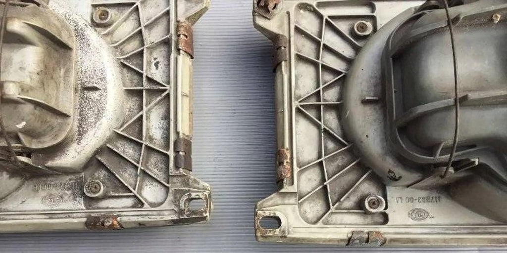 Frontscheinwerfer Mercedes-Benz W123 11768300 Vorderseite Scheinwerfer Headlight