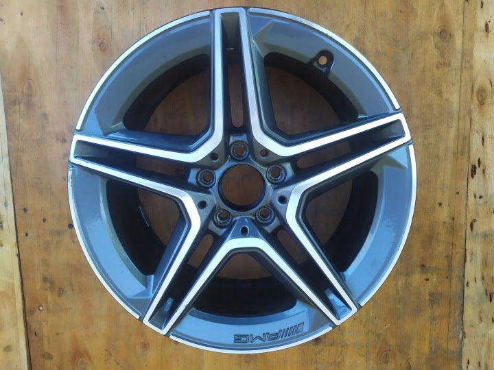 1x Alufelge 18 Zoll 9.0" 5x112 49ET A2134016400 Mercedes-Benz W213 Rim Wheel FEL8800794900qe