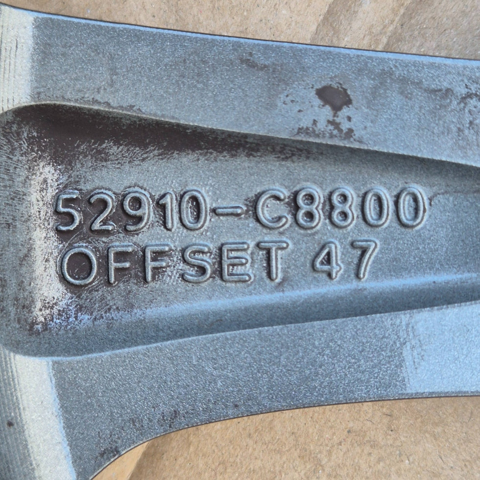 1x Alufelge 15 Zoll 6.0" 4x100 47ET 52910-C8800 Hyundai I10 Rim Wheel FEL8407407820rs