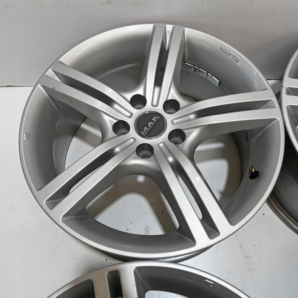 4x Alufelge 17 Zoll 7.5" 5x110 40ET Glanz Silber Opel Vectra Meriva Rim Wheel FEL1728657336by