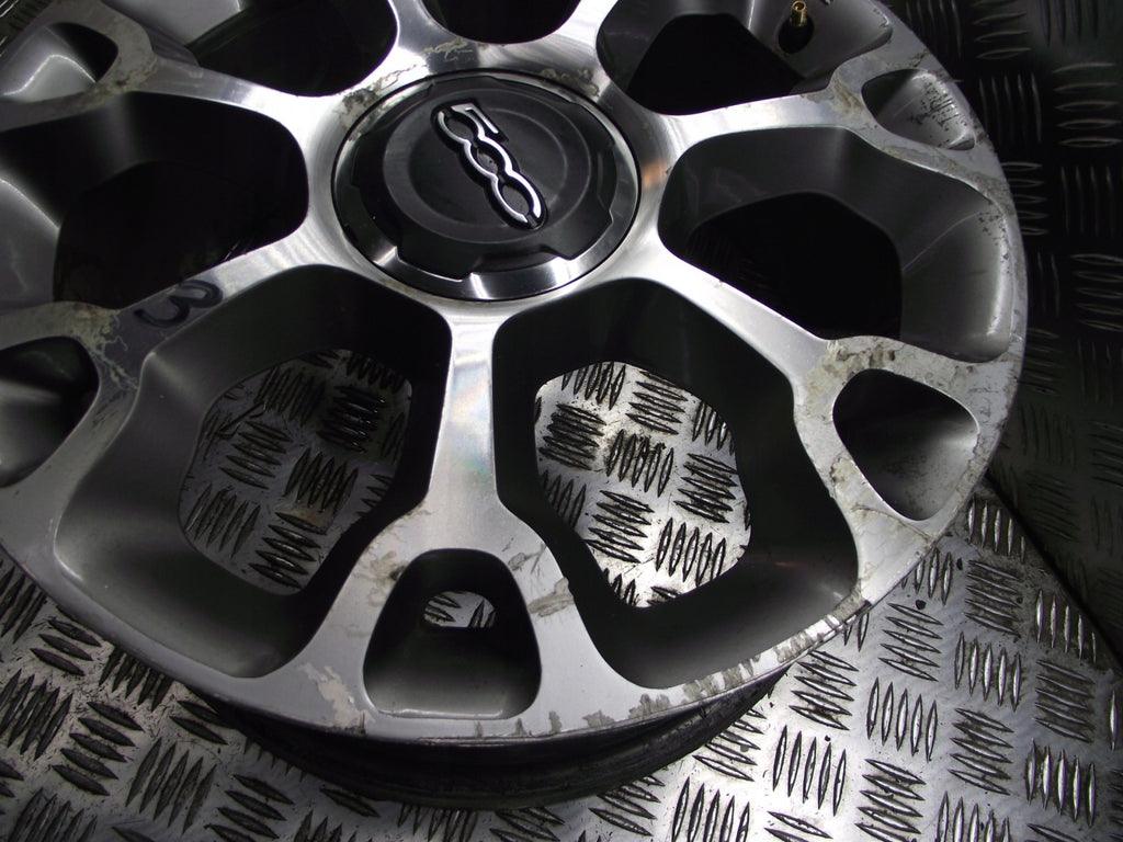 1x Alufelge 17 Zoll 7.0" 5x98 41ET 735579512 Fiat 500l Rim Wheel FEL6241999940ru