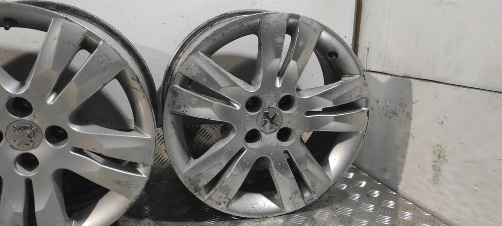 4x Alufelge 17 Zoll 7.0" 4x108 29ET Glanz Silber 9685737280 Peugeot 508 I FEL1670237903ks