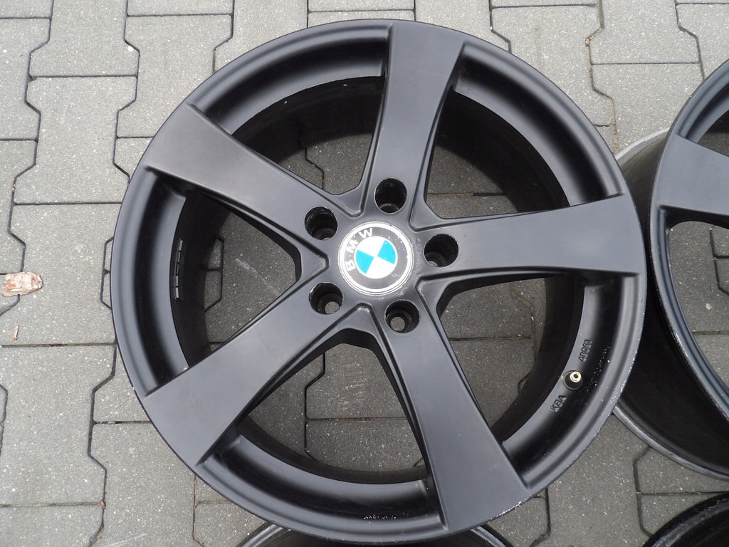 4x Alufelge 18 Zoll 8.0" 5x120 30ET Matt Schwarz BMW Rim Wheel FEL7954528340qe