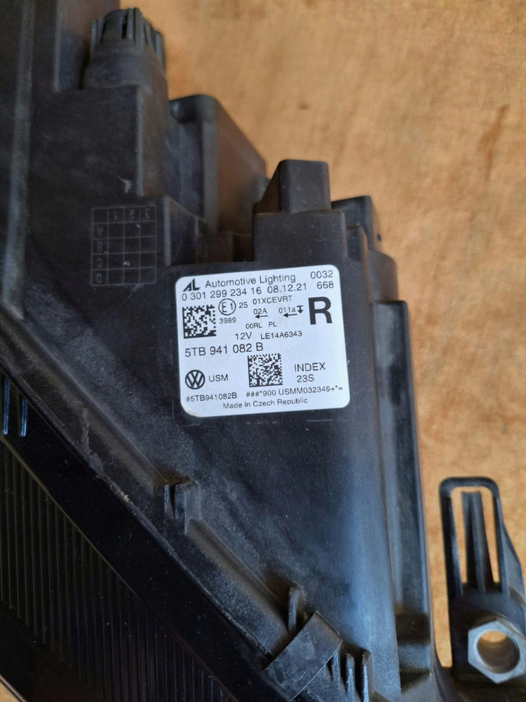 Frontscheinwerfer VW Touran 5TB941082B LED Rechts Scheinwerfer Headlight