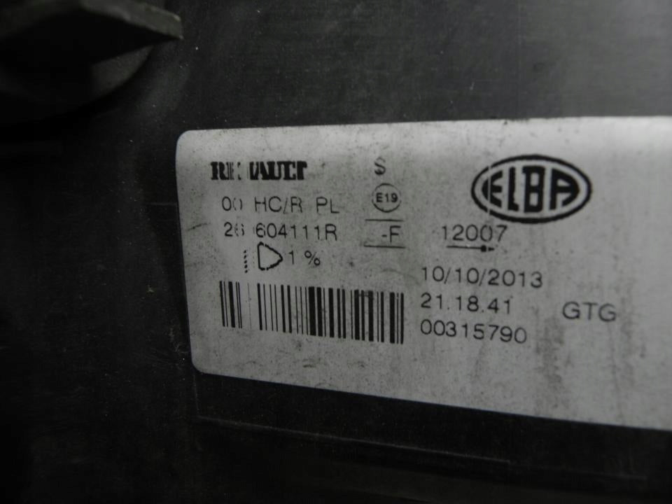 Frontscheinwerfer Dacia Sandero II 26604111R Links Scheinwerfer Headlight