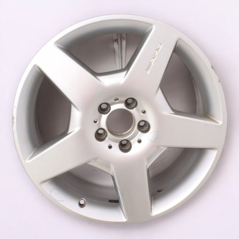 1x Alufelge 19 Zoll 8.5" 5x112 58ET Glanz Silber A1644011802 Mercedes-Benz W164