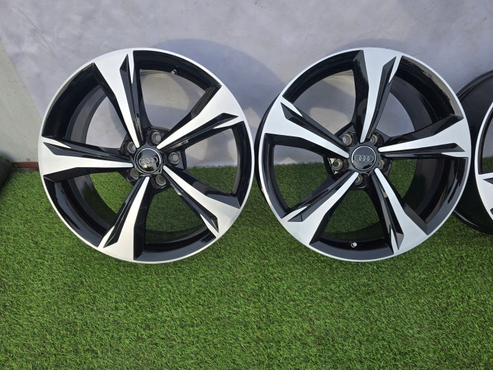 4x Alufelge 19 Zoll 7.0" 5x112 34ET Glanz Schwarz 80A601025K Audi Q5 Rim Wheel FEL8965011367sx