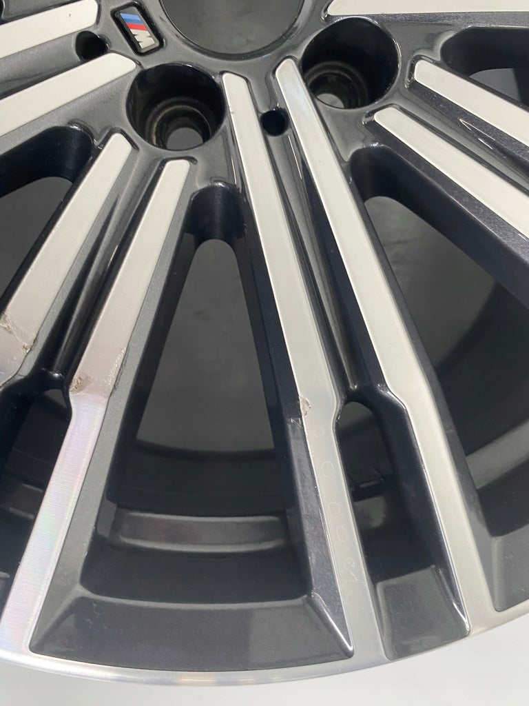 1x Alufelge 18 Zoll 8.5" 5x112 40ET Glanz Graphit 8089891 BMW G20 Mg Rim Wheel FEL8913370907za