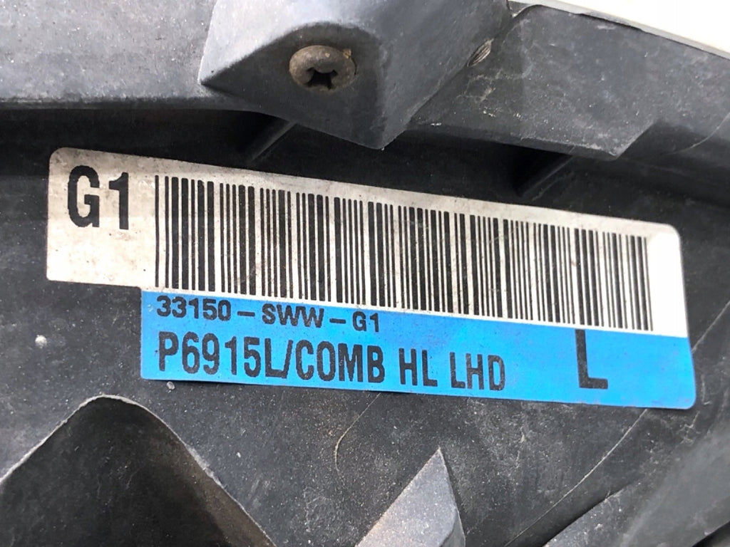 Frontscheinwerfer Honda Cr-V III 33150-SWW-G1 Links Scheinwerfer Headlight SCH6372853664nl