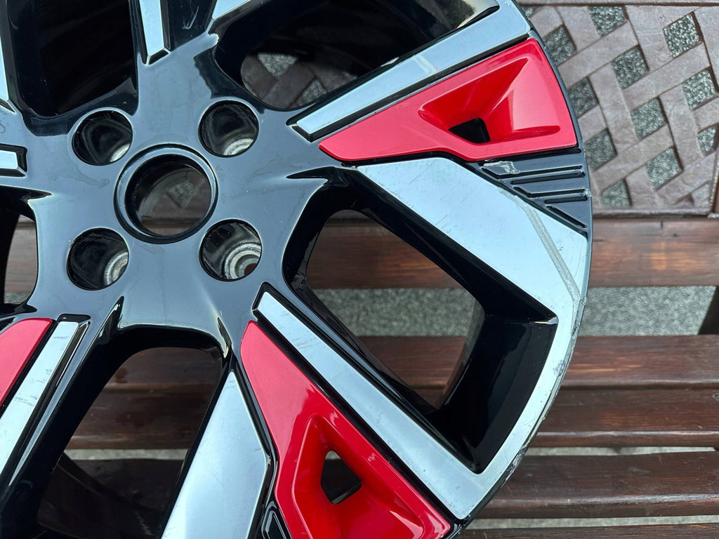 1x Alufelge 18 Zoll 7.0" 4x108 35ET Glanz Schwarz 9836624880 Opel Mokka FEL2164869242sg